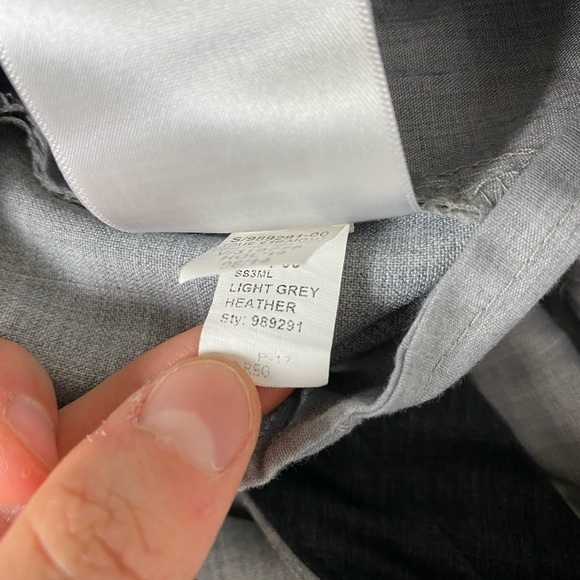 GAP True Straight Women’s Pants, Size 10 R, Light Gray Heather Dress Pants - Picture 6 of 7